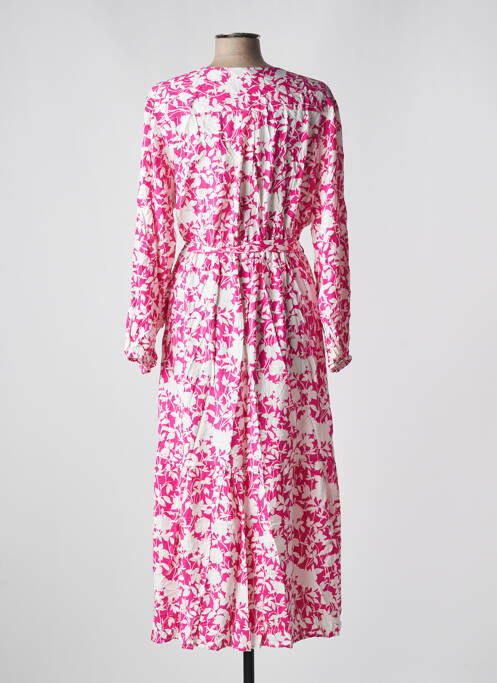 Robe longue rose CHRISTY pour femme