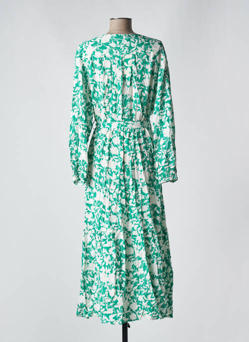 Robe longue vert CHRISTY pour femme