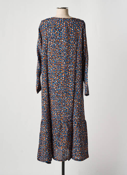 Robe longue bleu TEHANA pour femme