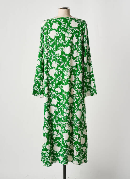 Robe longue vert TEHANA pour femme