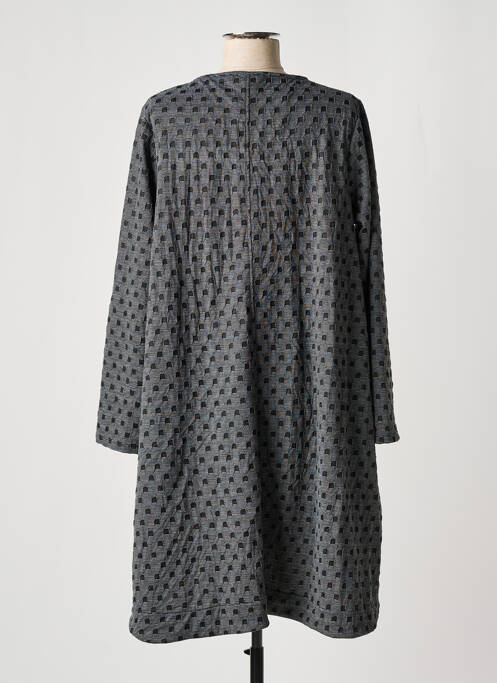 Robe mi-longue gris TEHANA pour femme