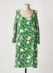 Robe mi-longue vert TEHANA pour femme seconde vue