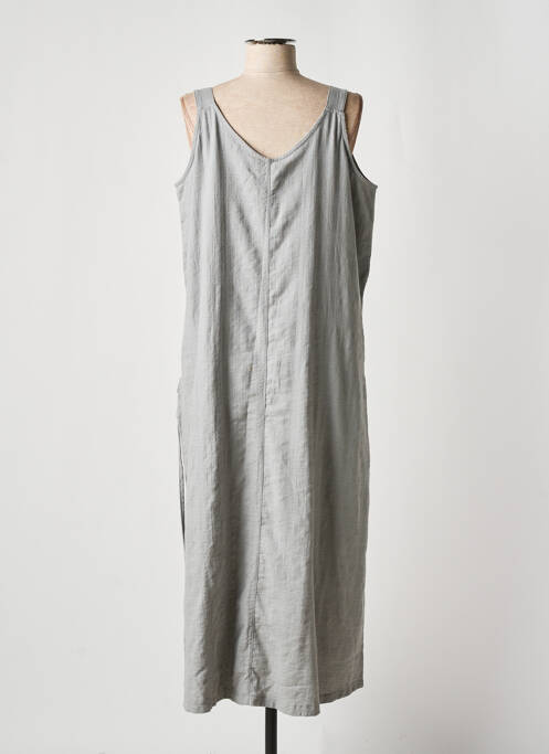 Robe longue gris EFFET MER pour femme