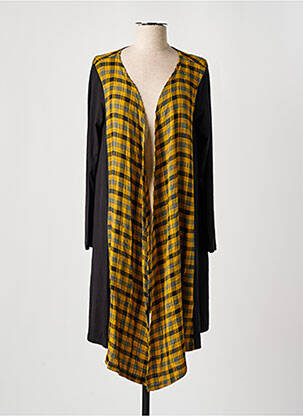 Veste casual manches longues jaune TEHANA femme