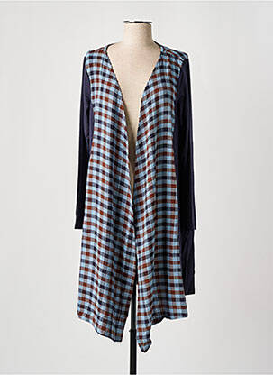 Veste casual manches longues bleu TEHANA femme