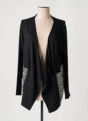 Veste casual manches longues noir TEHANA femme