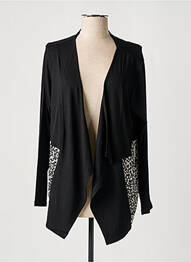 Veste casual manches longues noir TEHANA femme