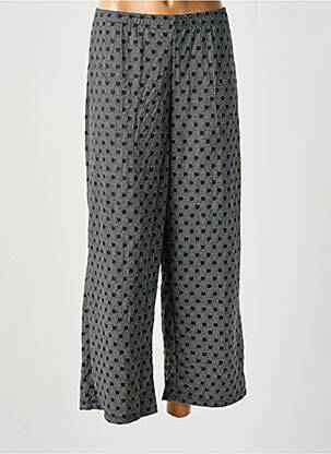 Pantalon 7/8 stretch taille normale gris TEHANA femme