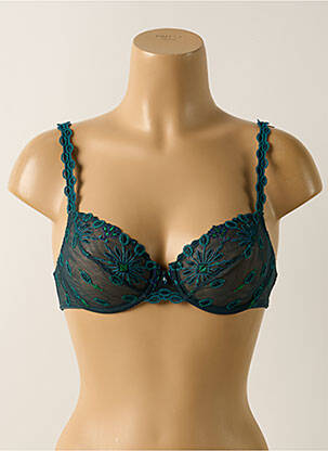 Soutien-gorge légère et transparente haut soutien-gorge emboitant vert CHANTELLE femme