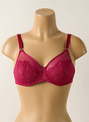 Soutien-gorge légère et transparente haut soutien-gorge emboitant rose CHANTELLE femme