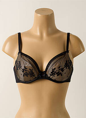 Soutien-gorge légère et transparente haut soutien-gorge emboitant noir CHANTELLE femme