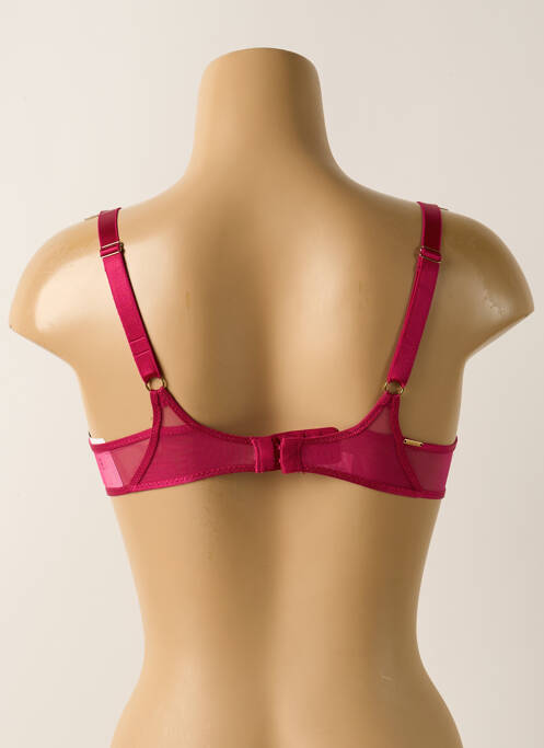 Soutien-gorge légère et transparente haut soutien-gorge emboitant rose CHANTELLE femme