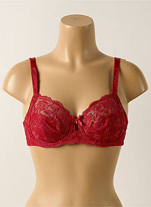 Soutien-gorge légère et transparente haut soutien-gorge emboitant rouge FANTASIE femme