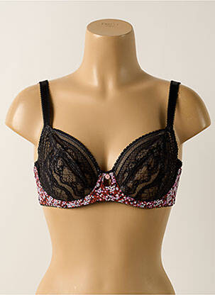 Soutien-gorge broderie haut soutien-gorge emboitant noir FREYA femme
