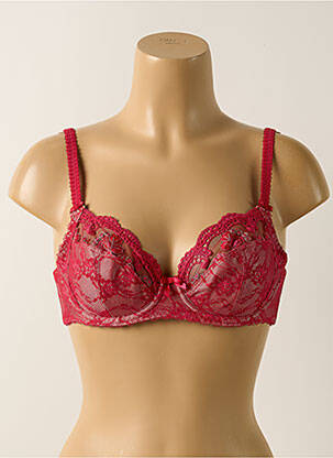 Soutien-gorge légère et transparente haut soutien-gorge emboitant rouge FANTASIE femme
