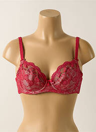 Soutien-gorge légère et transparente haut soutien-gorge emboitant rouge FANTASIE femme