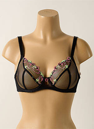 Soutien-gorge légère et transparente haut soutien-gorge emboitant noir FREYA femme