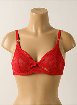 Soutien-gorge légère et transparente haut soutien-gorge emboitant rouge FREYA femme