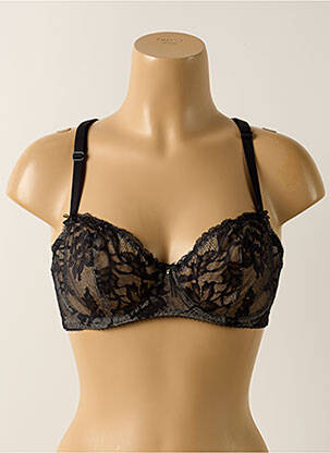 Soutien-gorge légère et transparente haut soutien-gorge emboitant noir FANTASIE femme