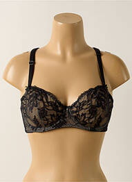 Soutien-gorge légère et transparente haut soutien-gorge emboitant noir FANTASIE femme