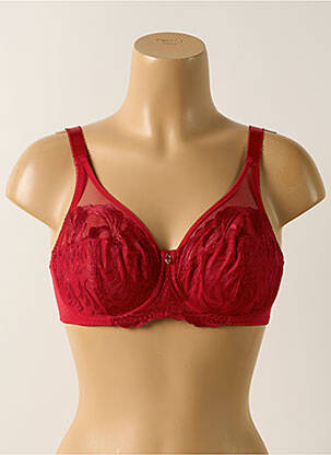 Soutien-gorge légère et transparente haut soutien-gorge emboitant rouge FANTASIE femme