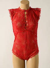 Body lingerie rouge FREYA pour femme seconde vue