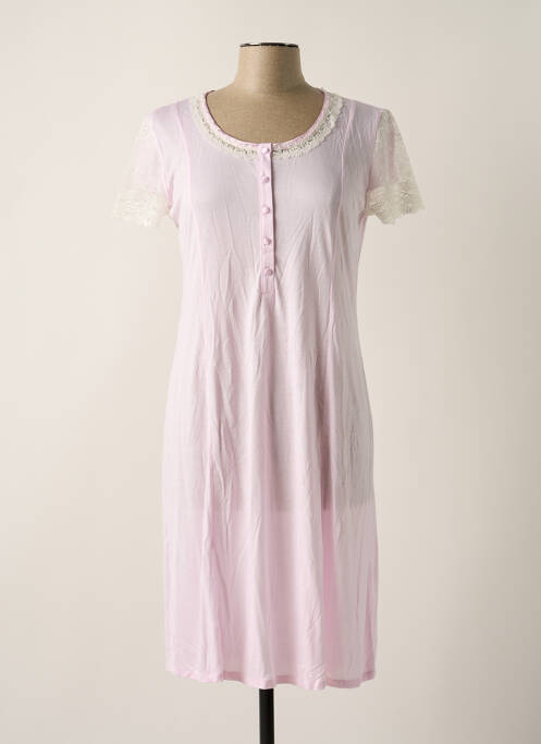 Chemise de nuit rose BISBIGLI pour femme