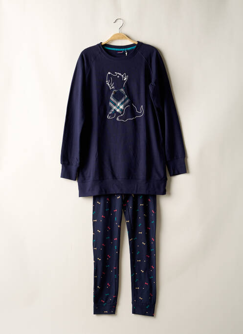 Pyjama bleu REBELLE BY PASTUNETTE pour femme