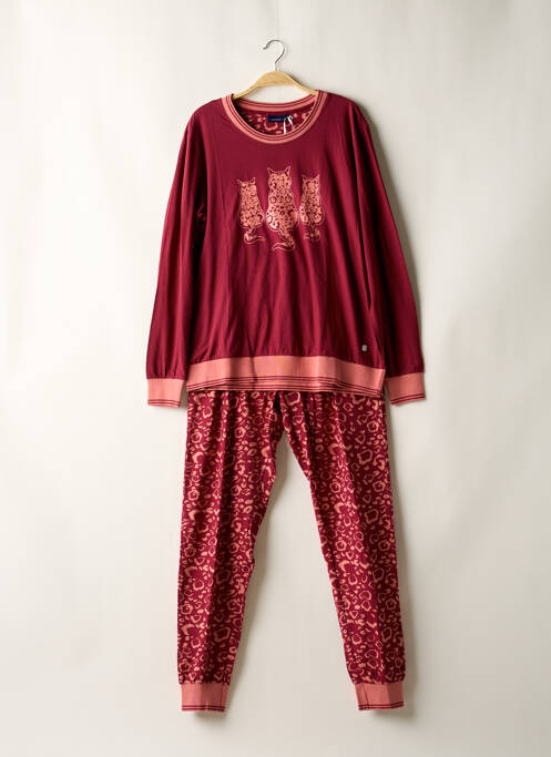 Pyjama rouge PASTUNETTE pour femme