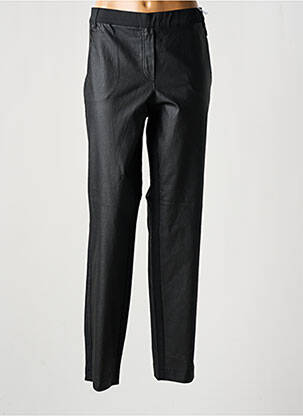 Jegging tissage enduit taille haute noir STARK femme