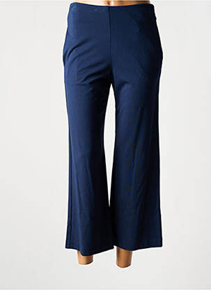 Pantalon 7/8 taille haute taille haute bleu XETRA femme