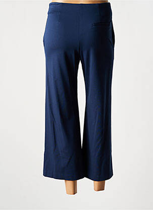 Pantalon 7/8 taille haute taille haute bleu XETRA femme
