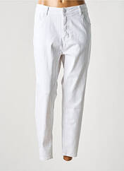 Pantalon 7/8 blanc GEVANA pour femme seconde vue