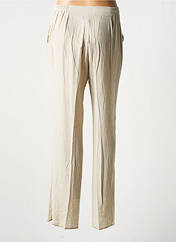 Pantalon droit beige GRIFFON pour femme seconde vue