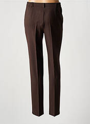 Pantalon slim marron TELMAIL pour femme seconde vue