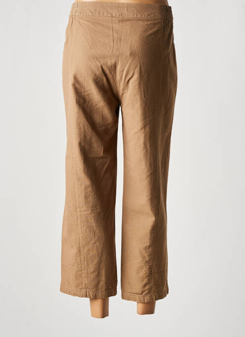 Pantalon 7/8 marron LUCCHINI pour femme