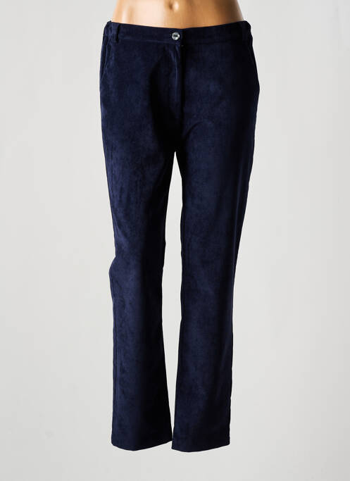 Pantalon chino bleu GRIFFON pour femme