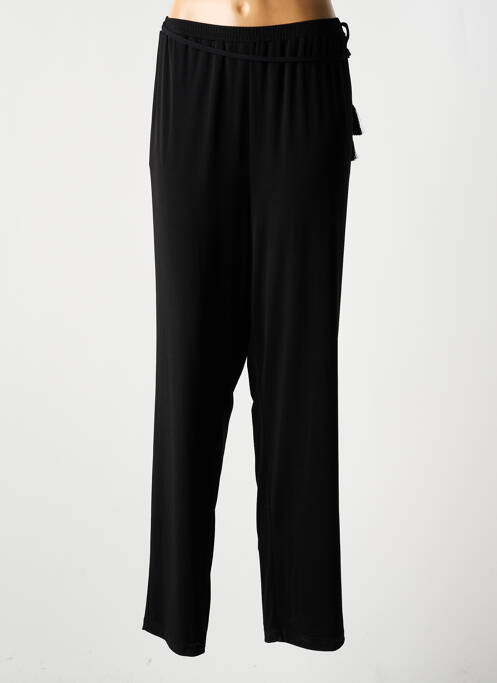 Pantalon droit noir GRIFFON pour femme