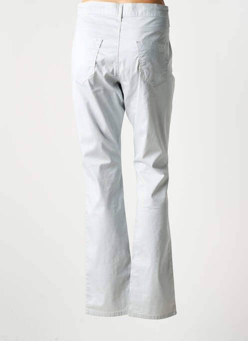 Pantalon slim gris LUCCHINI pour femme