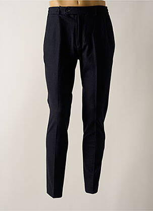 Pantalon chino tissage popeline taille normale noir DELAHAYE homme