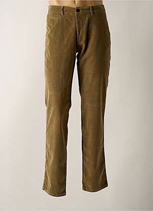 Pantalon chino poches taille normale vert DELAHAYE homme