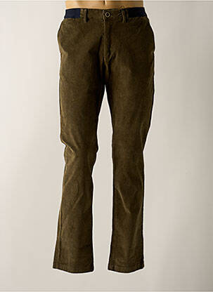 Pantalon chino poches taille normale vert COFOX homme