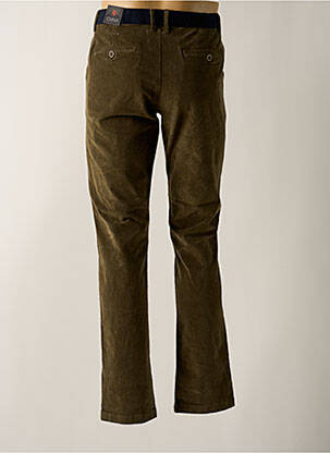 Pantalon chino poches taille normale vert COFOX homme