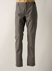 Pantalon chino gris DELAHAYE pour homme seconde vue