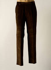 Pantalon chino marron COSSERAT pour homme seconde vue