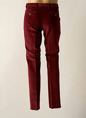 Pantalon chino rouge DUCA VISCONTI pour homme seconde vue