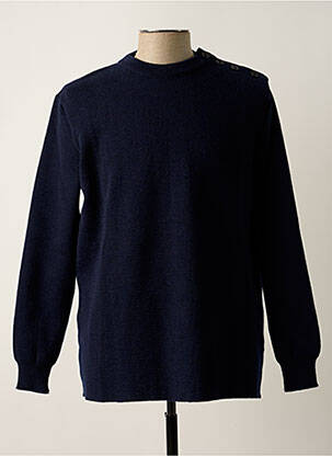 Pull bleu MARBORÉ pour homme