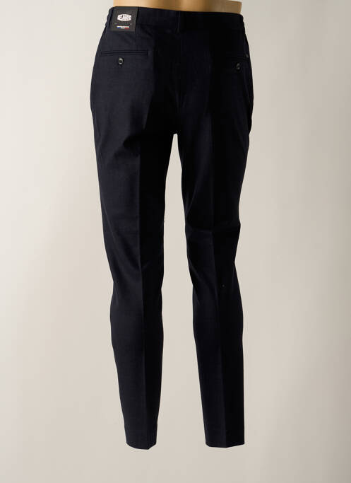 Pantalon chino tissage popeline taille normale noir DELAHAYE homme