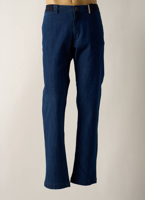 Pantalon chino bleu COFOX pour homme