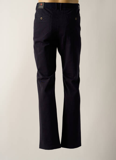 Pantalon chino bleu COFOX pour homme